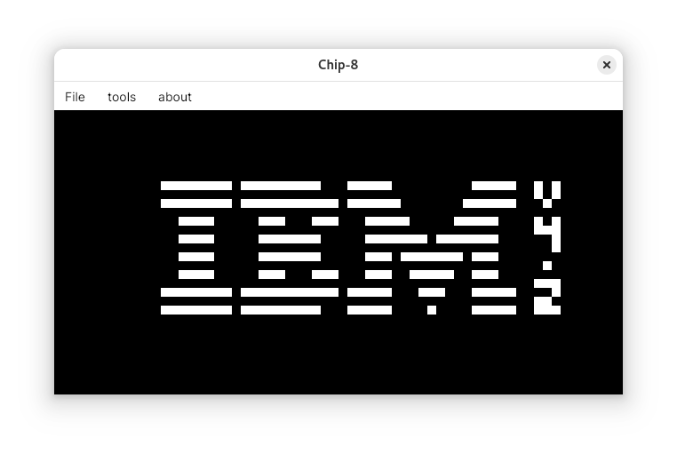 chip-8 ibm test rom